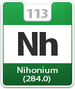 Nihonium Atomic Number