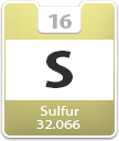 Sulfur Atomic Number