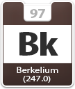 Berkelium Atomic Number