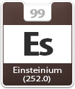 Einsteinium Atomic Number