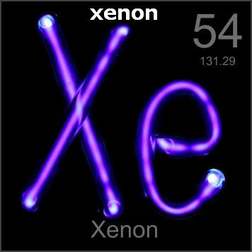 Atomic Number of Xenon Xe